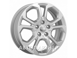 K&K KC892 6.5x17 5x114.3 ET49 67.1 сильвер (17 Creta)